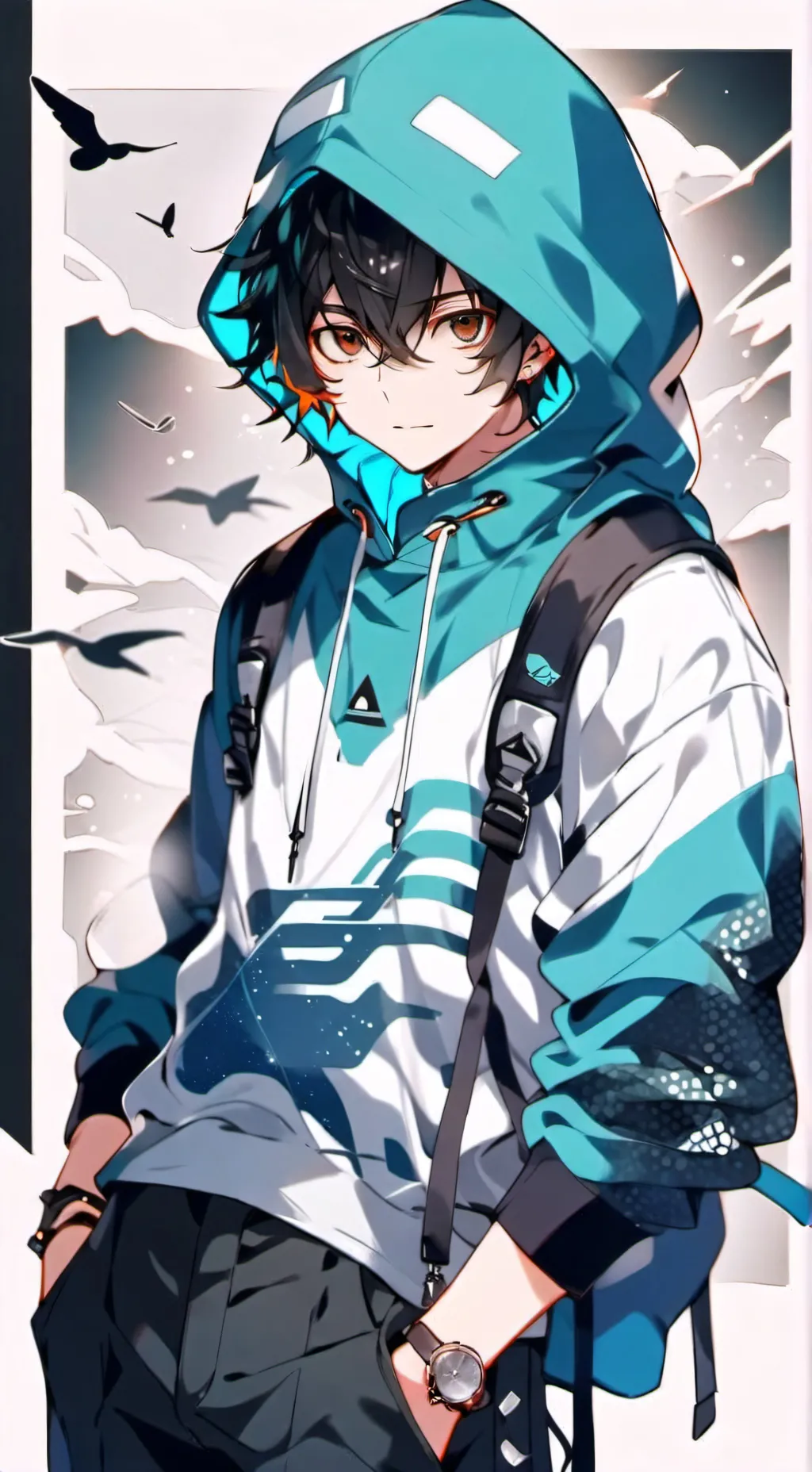 ai character: Mini alexito background