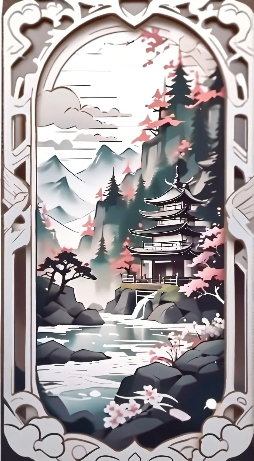 ai character: ∆-Nells universe-∆ background