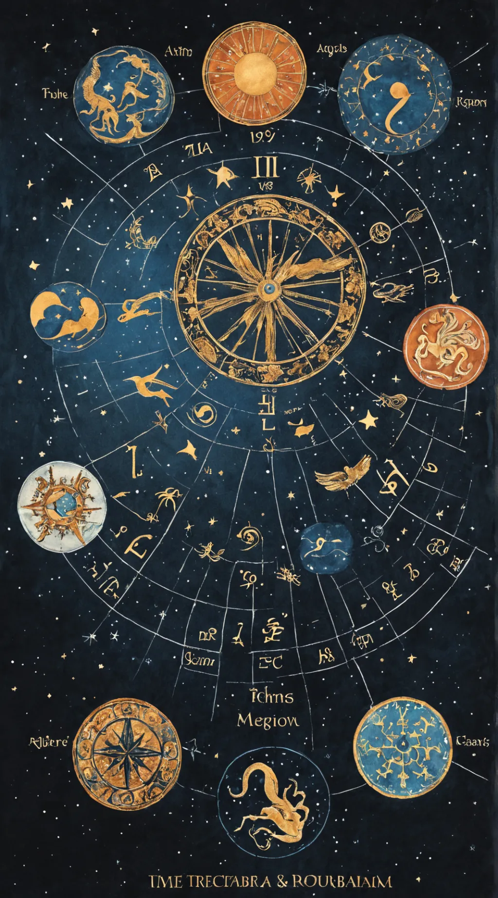 ai character: Zodiac  background