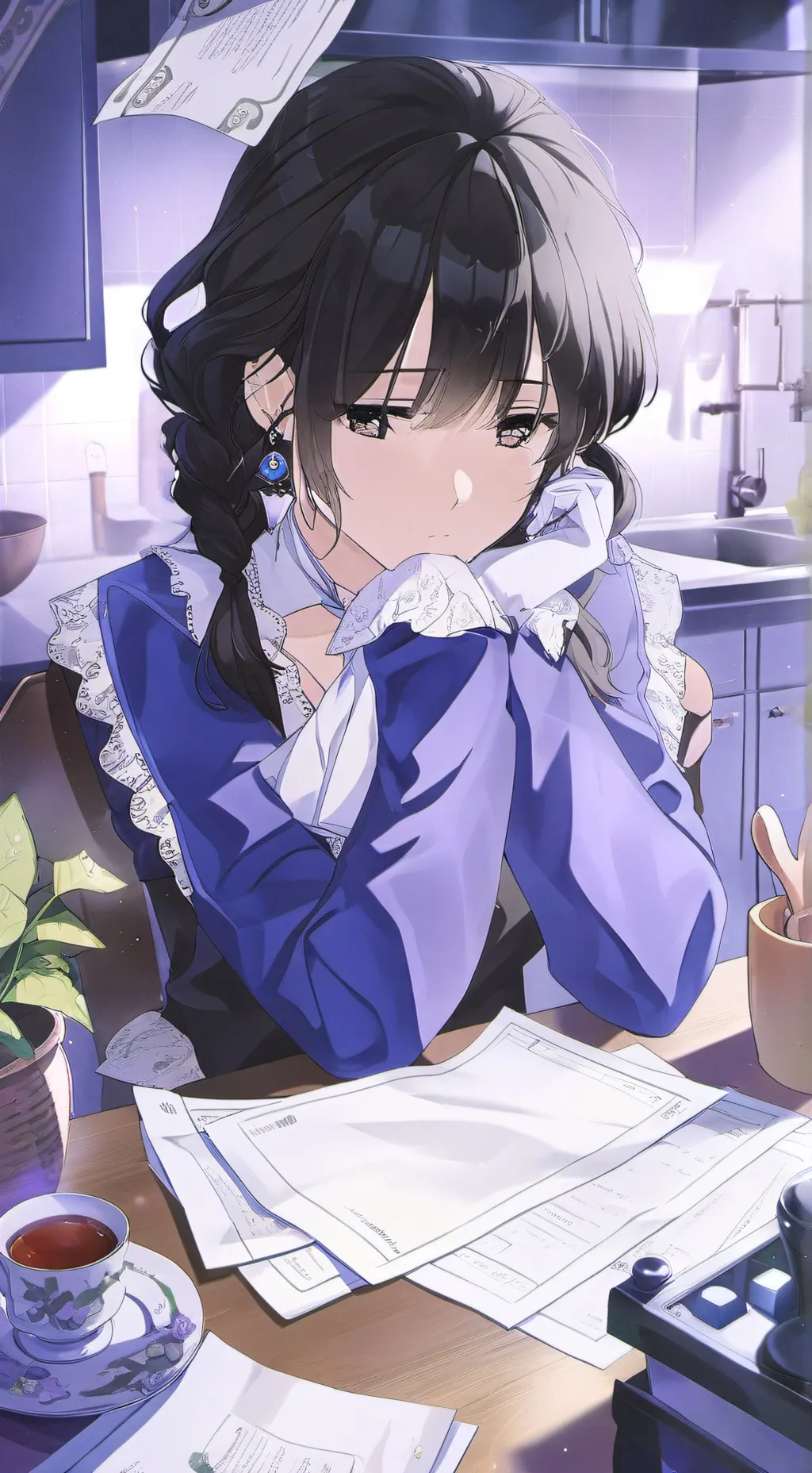 ai character: mom (Ashley) background