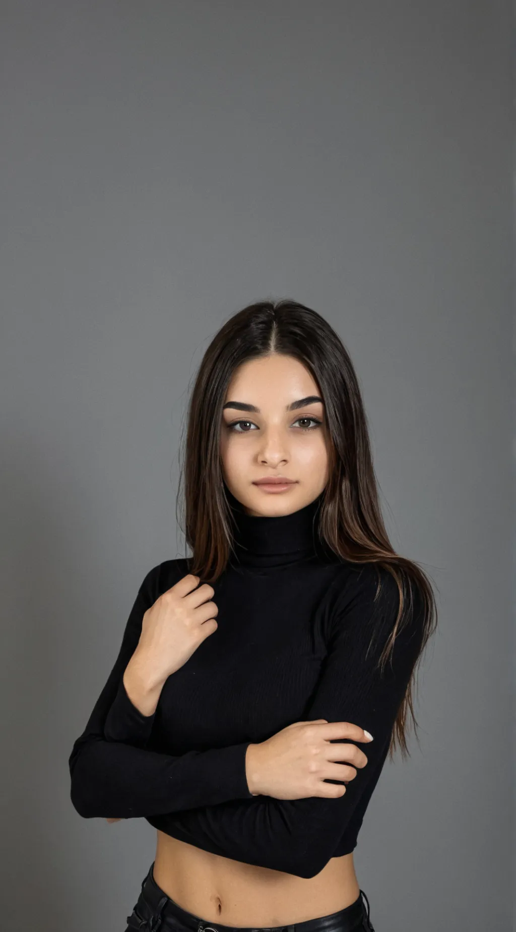 ai character: beutiful hitwoman background