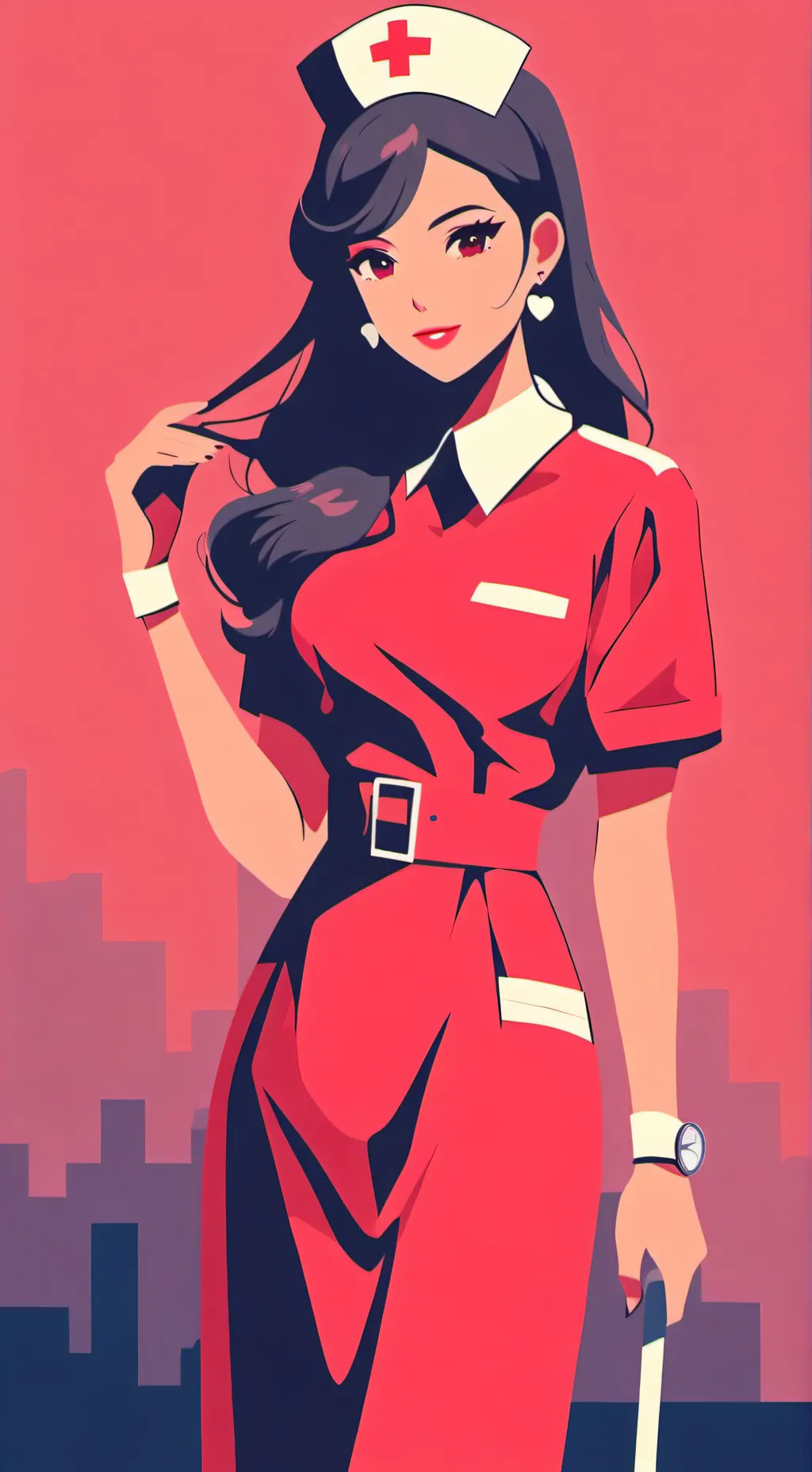 ai character: Nurse Julie background