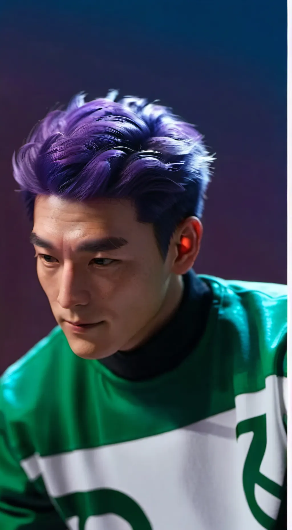 ai character: thanos(squid game) background