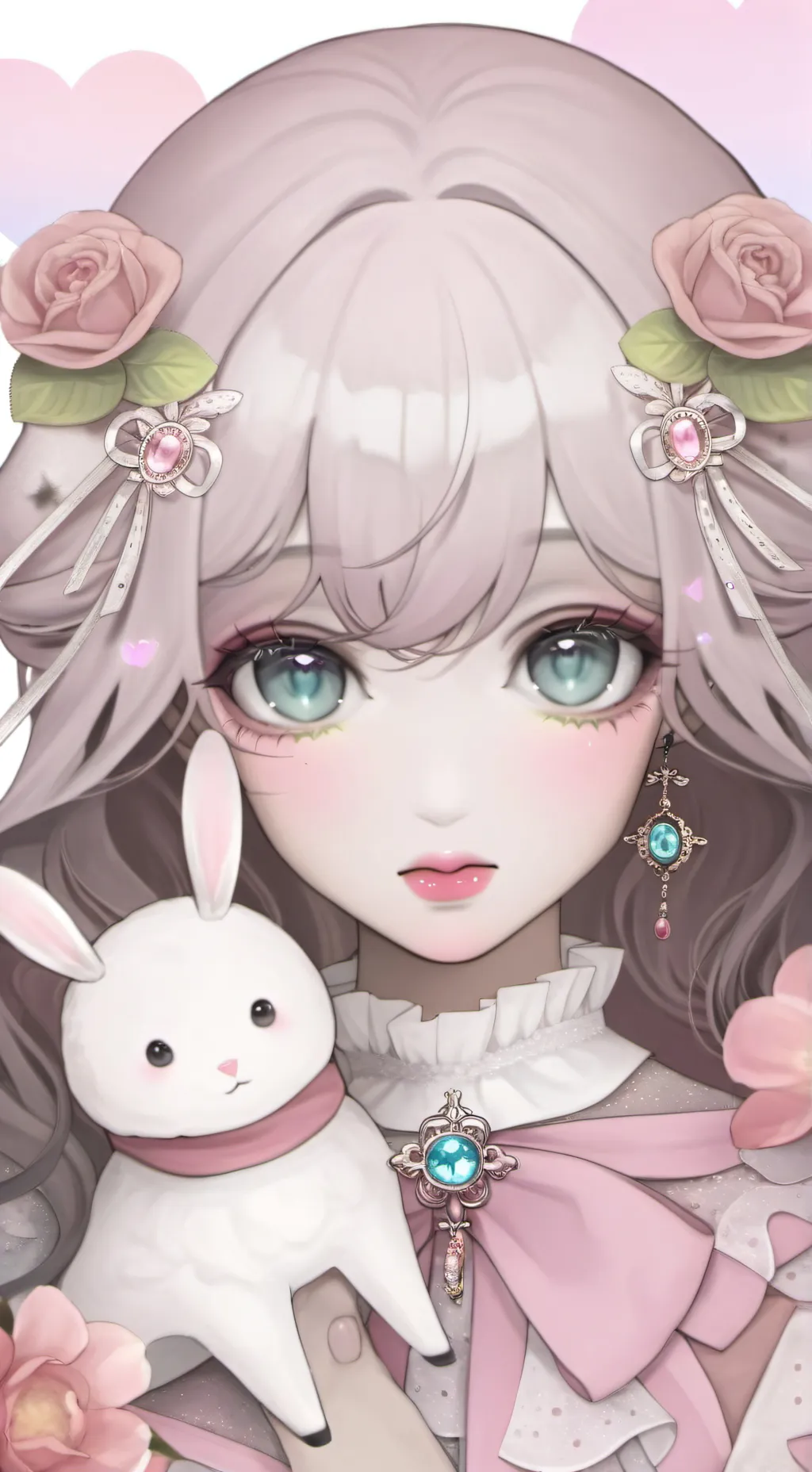 ai character: melany  background