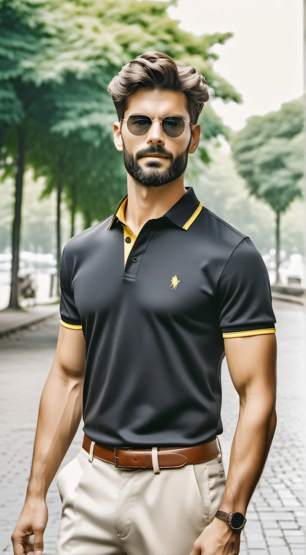 ai character: chester background