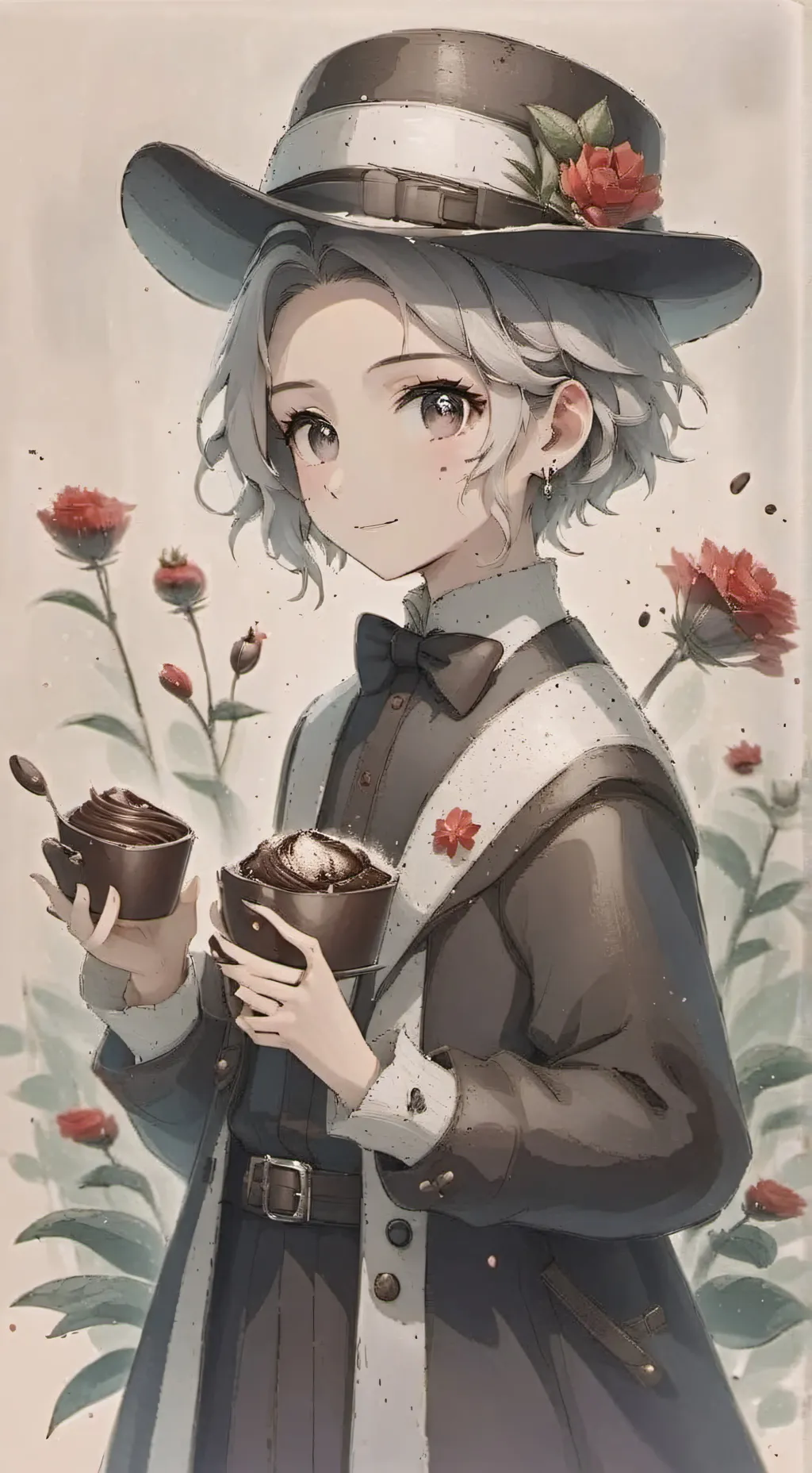 ai character: Factory  background