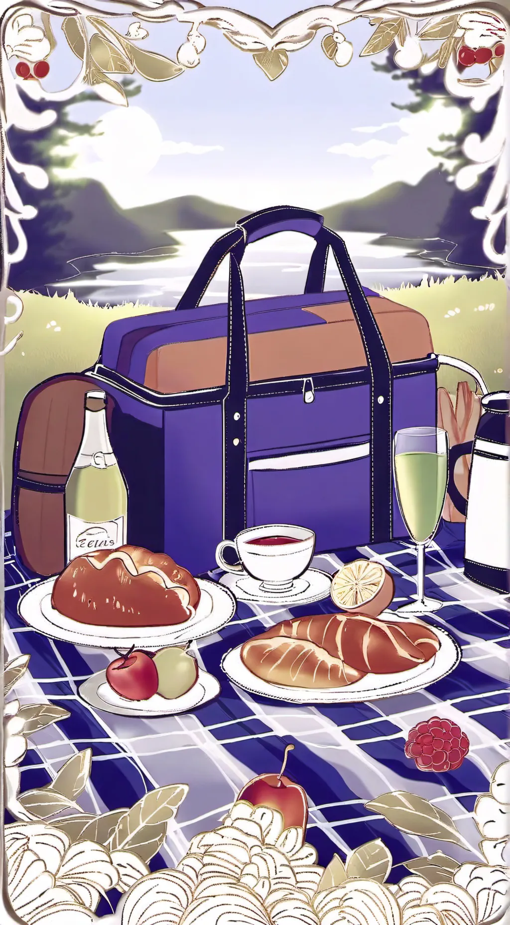 ai character: x demon x stud background