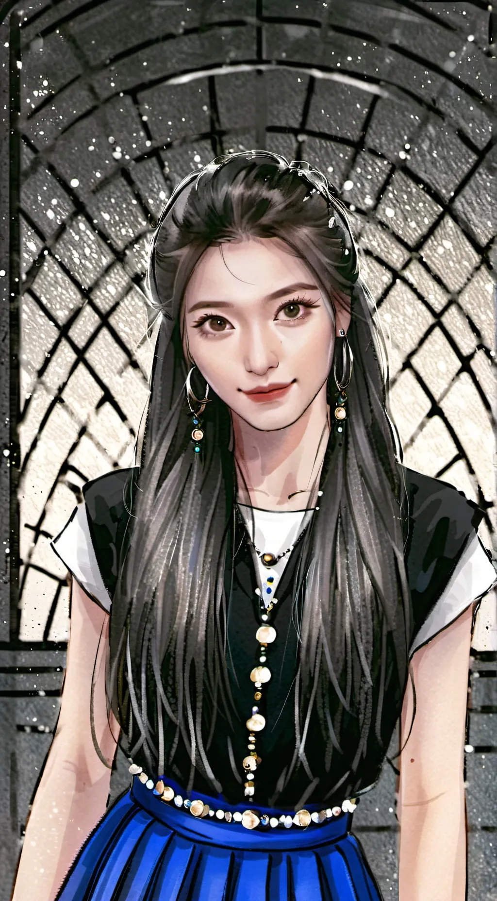 ai character: kang mina background