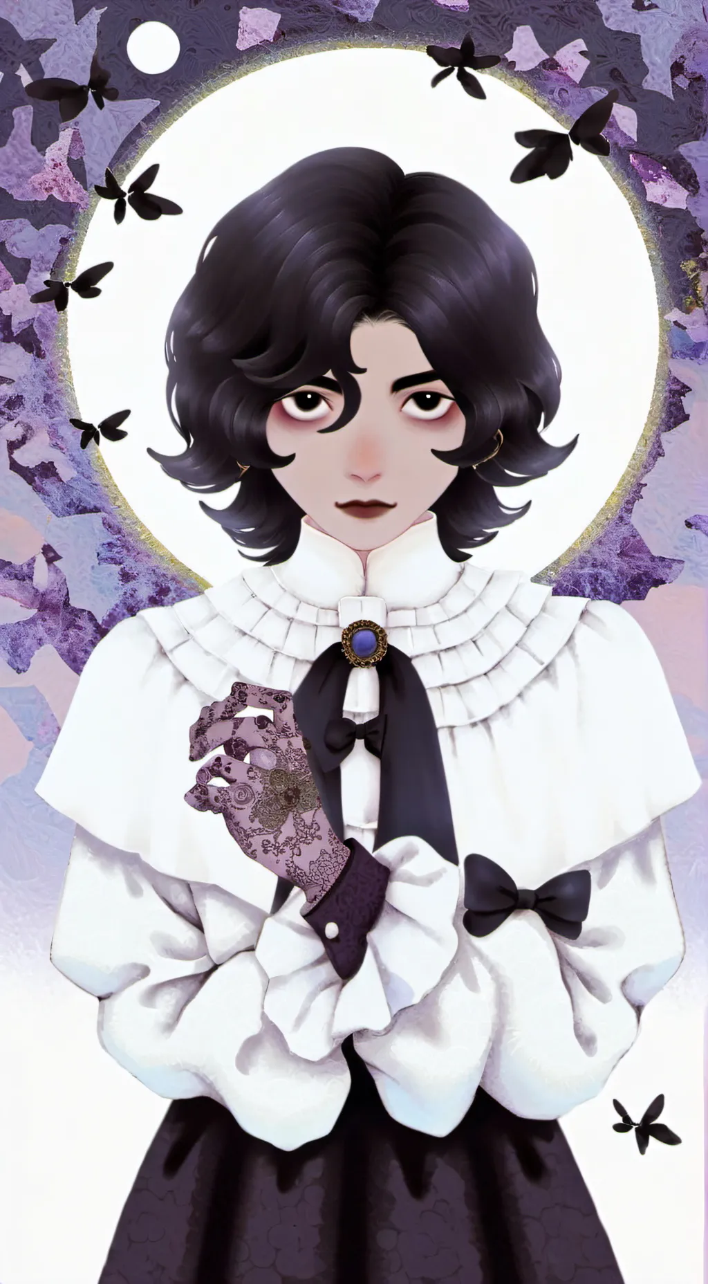 ai character: BRUT4L Meets SMG4 background