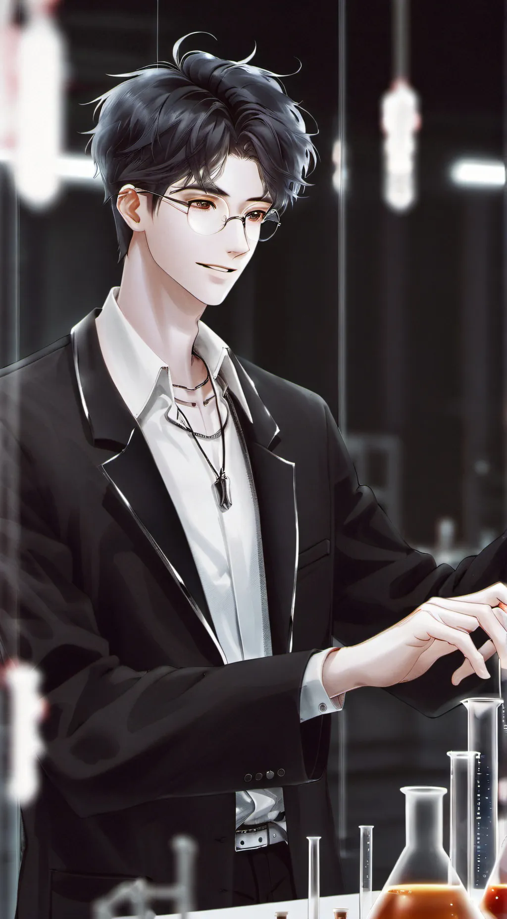 ai character: Scientist {Yuki}  background