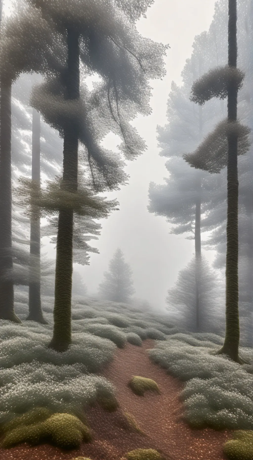 ai character: Snow x red background