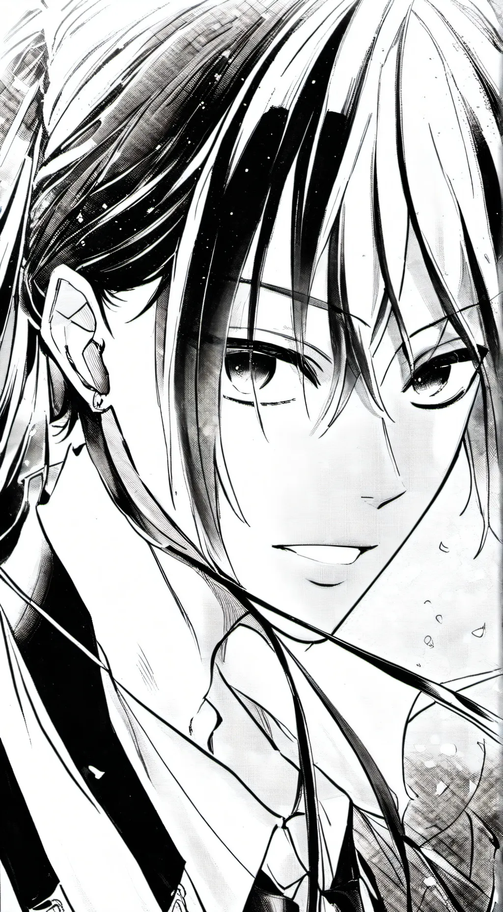 ai character: dw x let him go. background