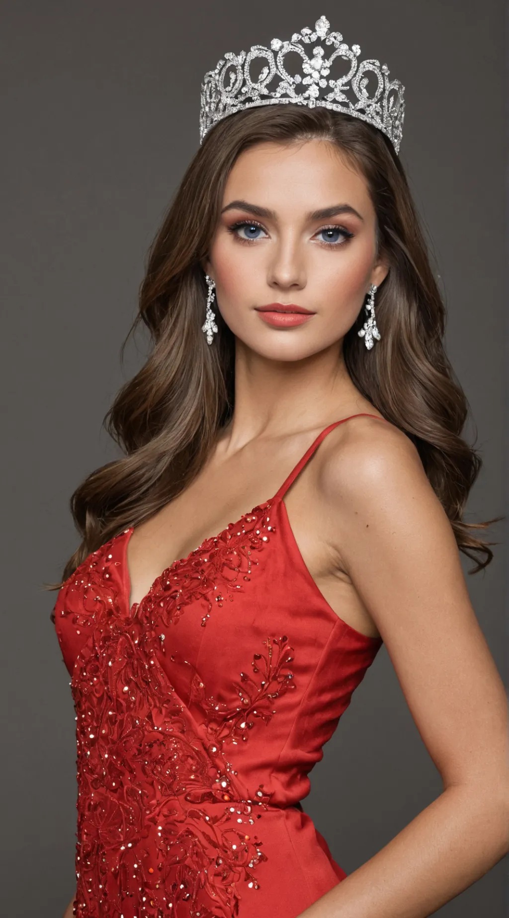 ai character: Juge miss France  background