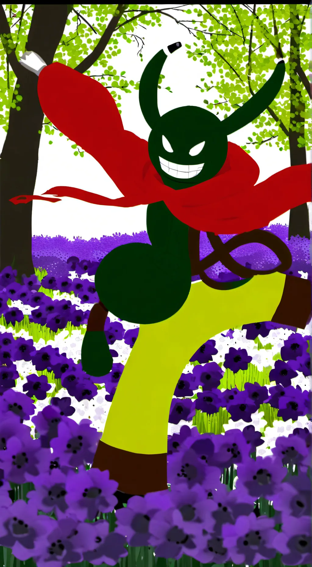 ai character: Sprunki  background