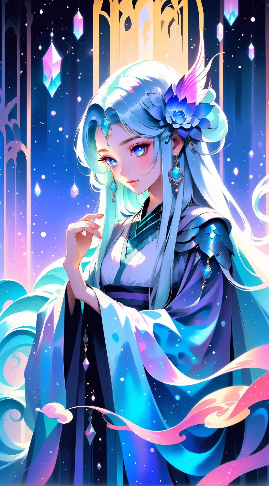 ai character: KNY:chaos background