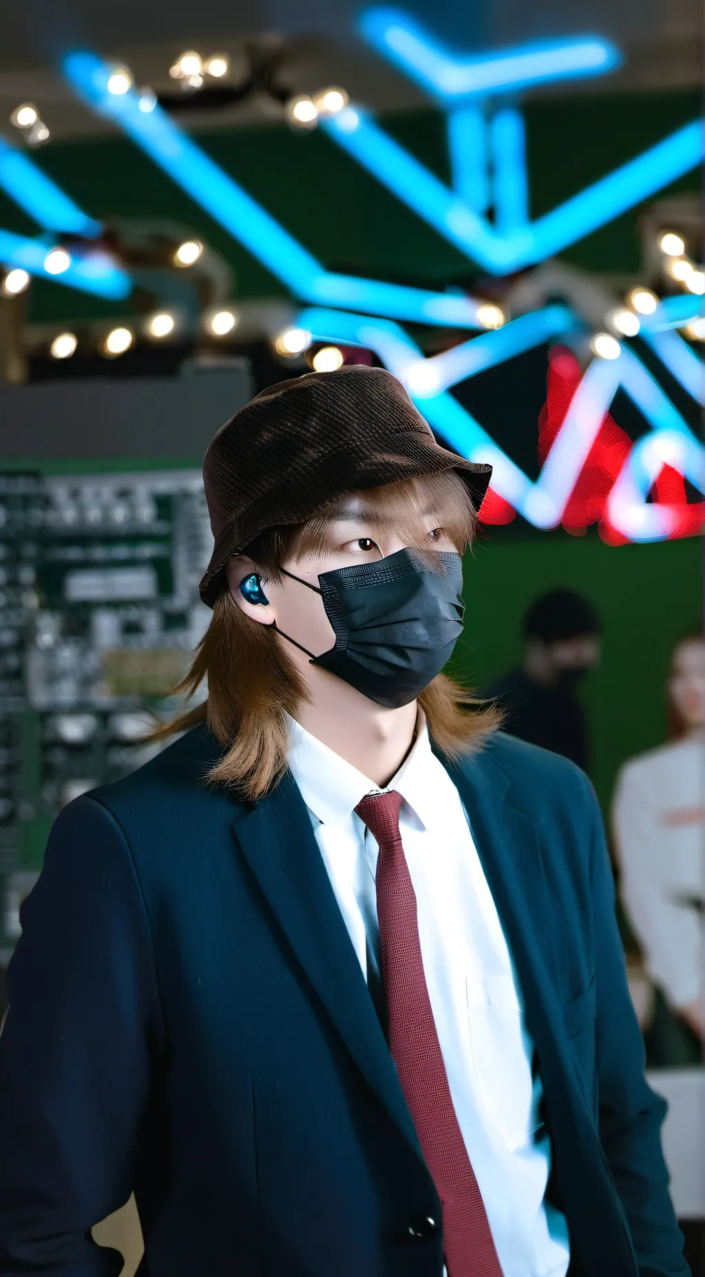 ai character: ranboo baby fever background