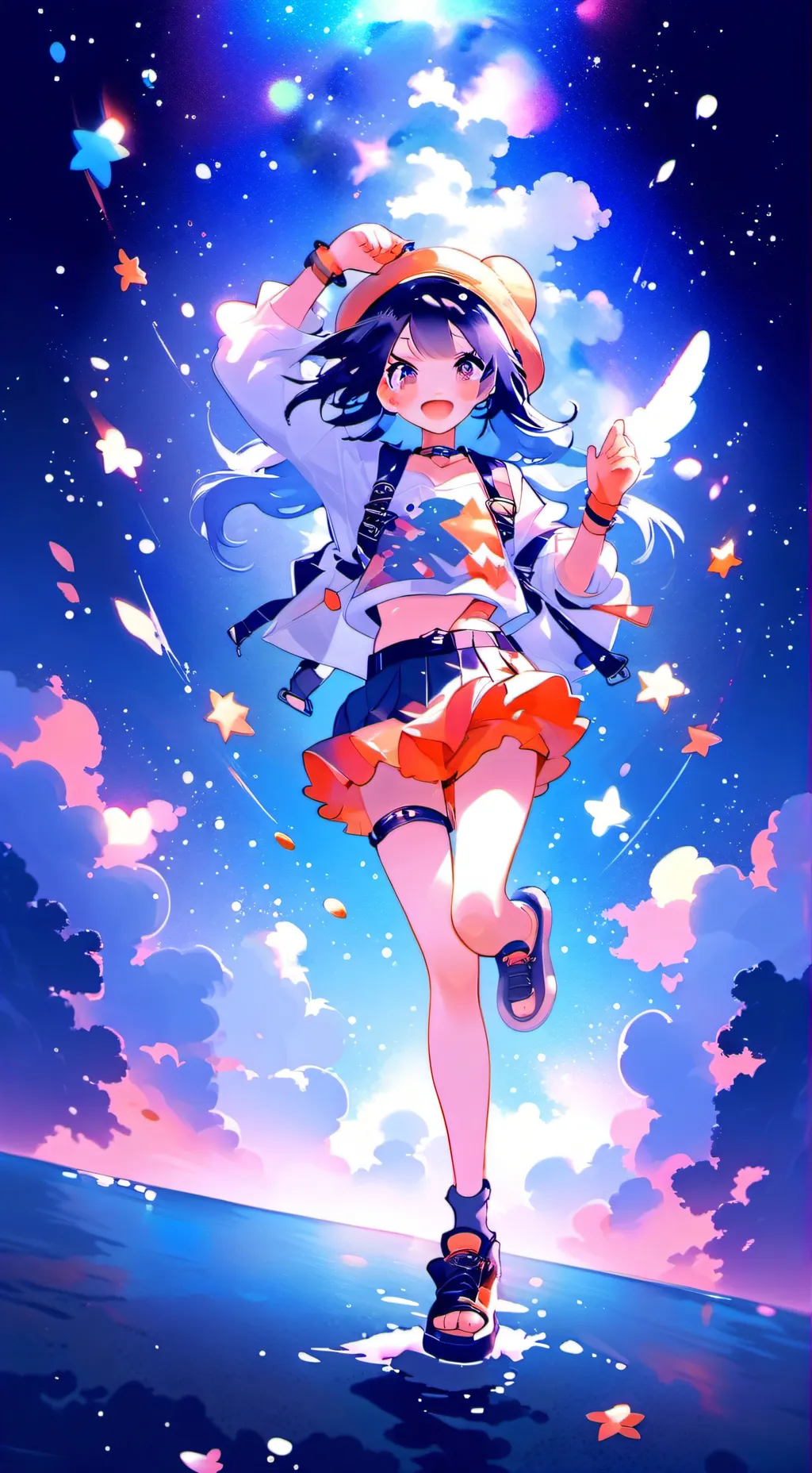 ai character: Lilly  background