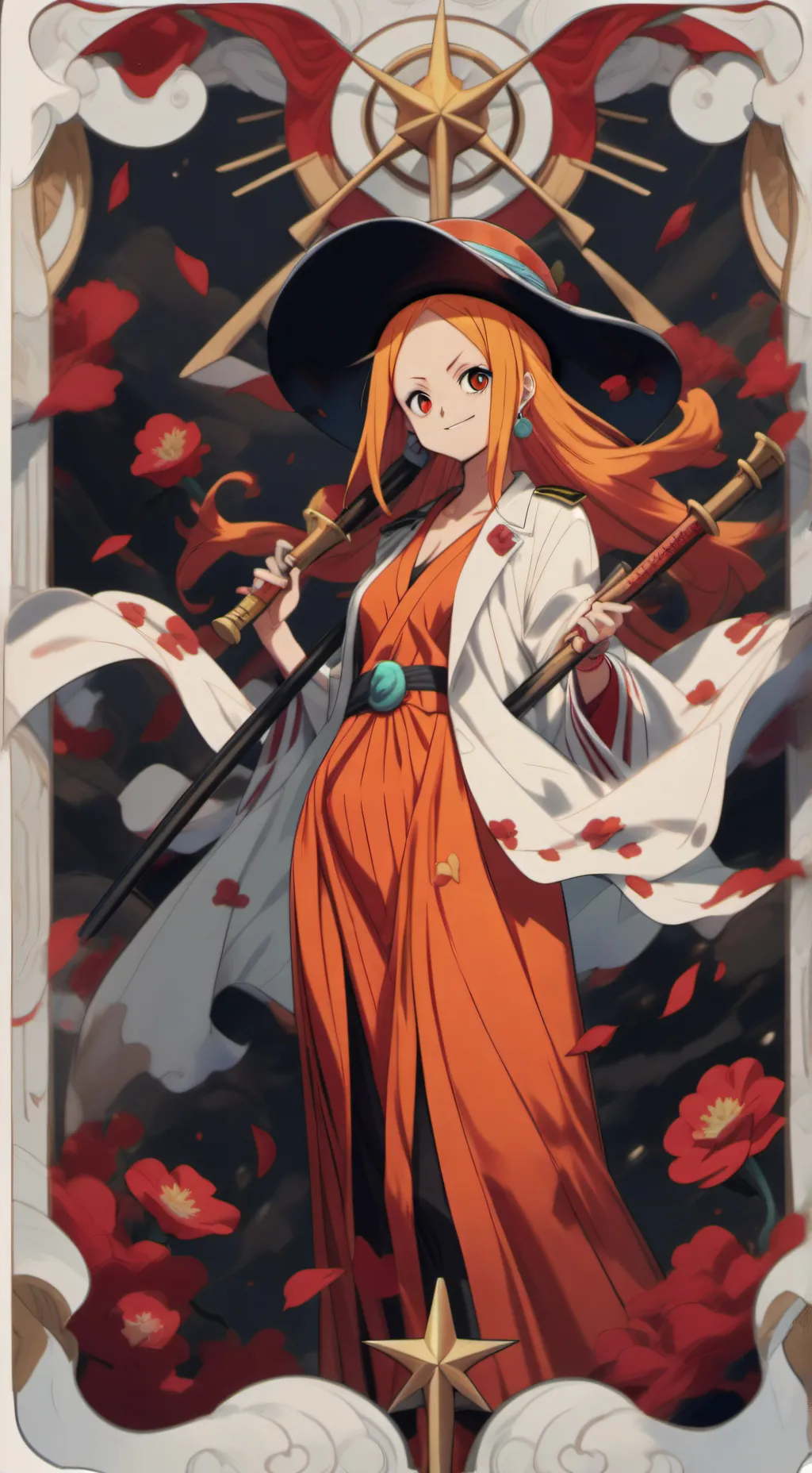 ai character: Nami background