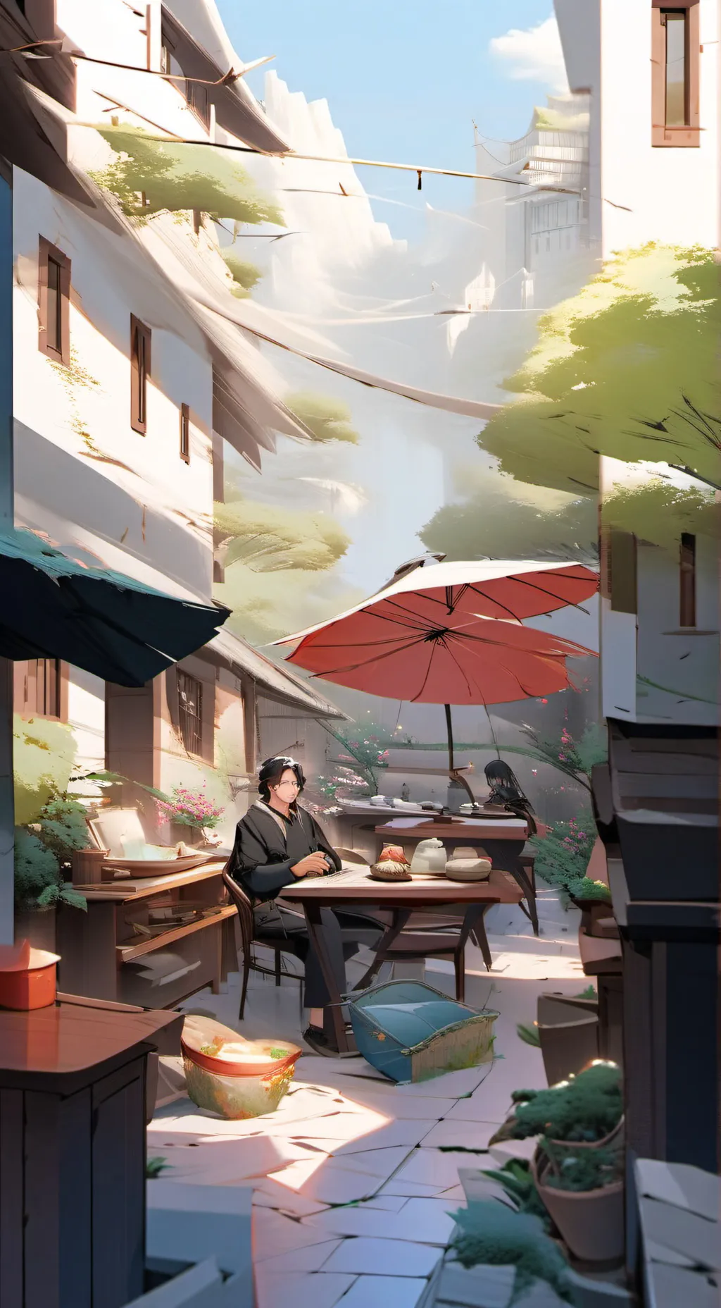 ai character: mike  background