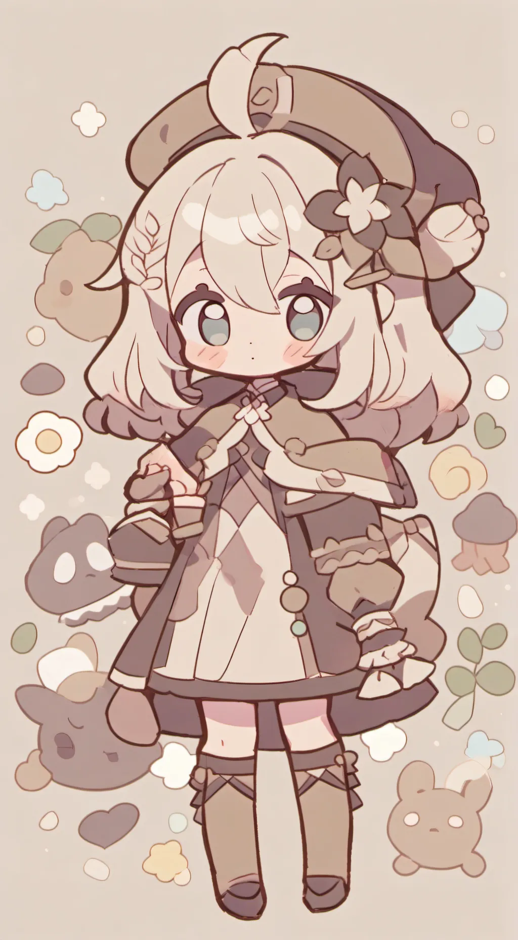 ai character: Your sister  background