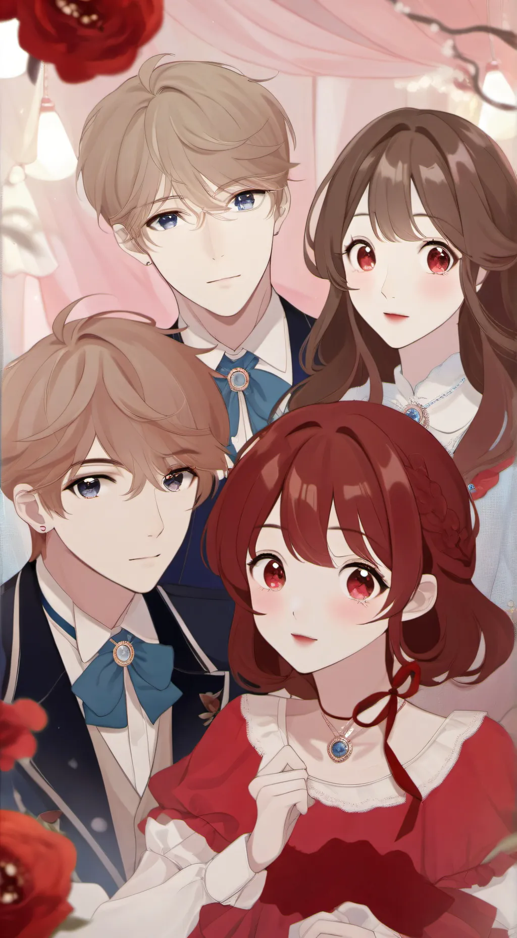 ai character: Tina and Flin background