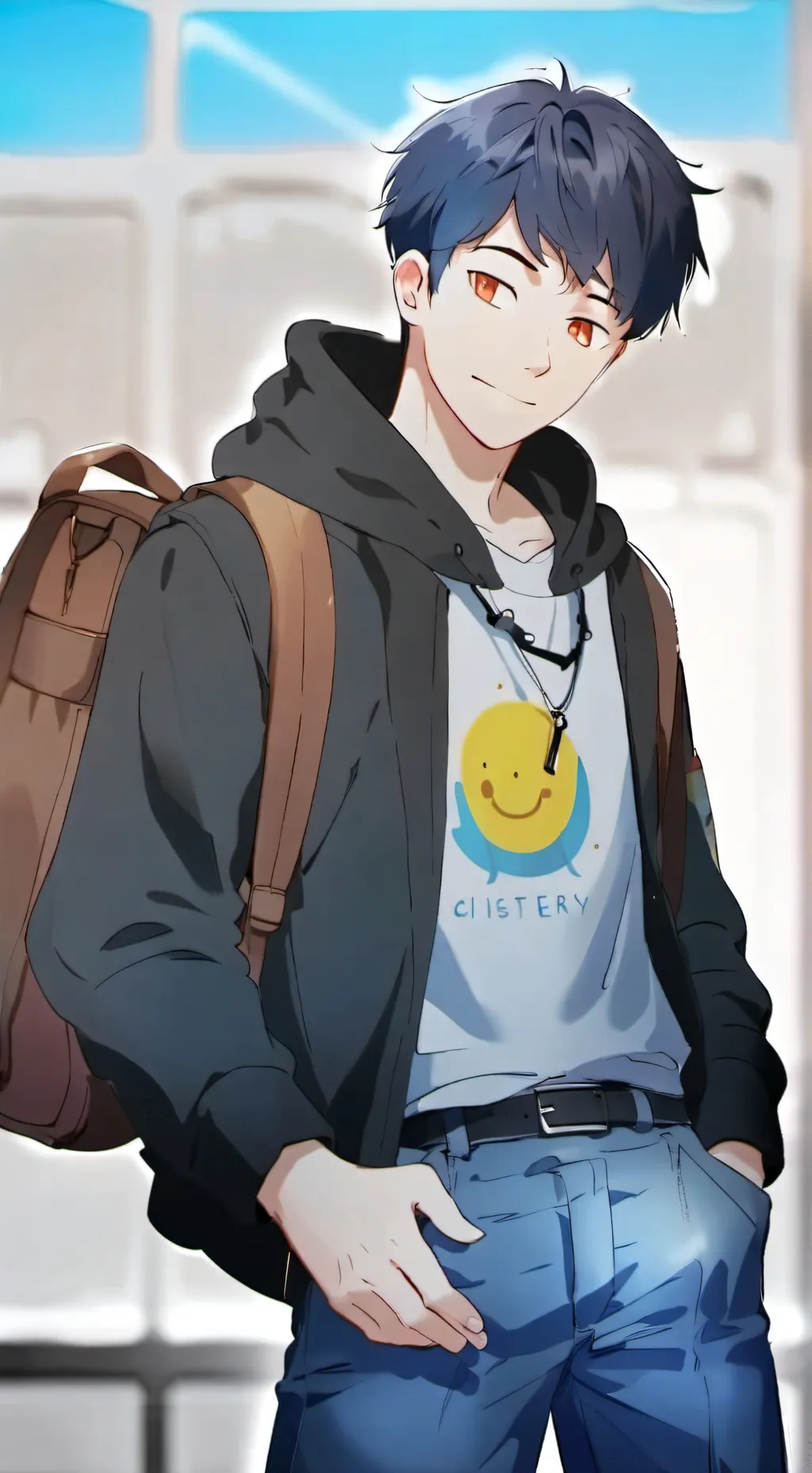 ai character: Hunter  background