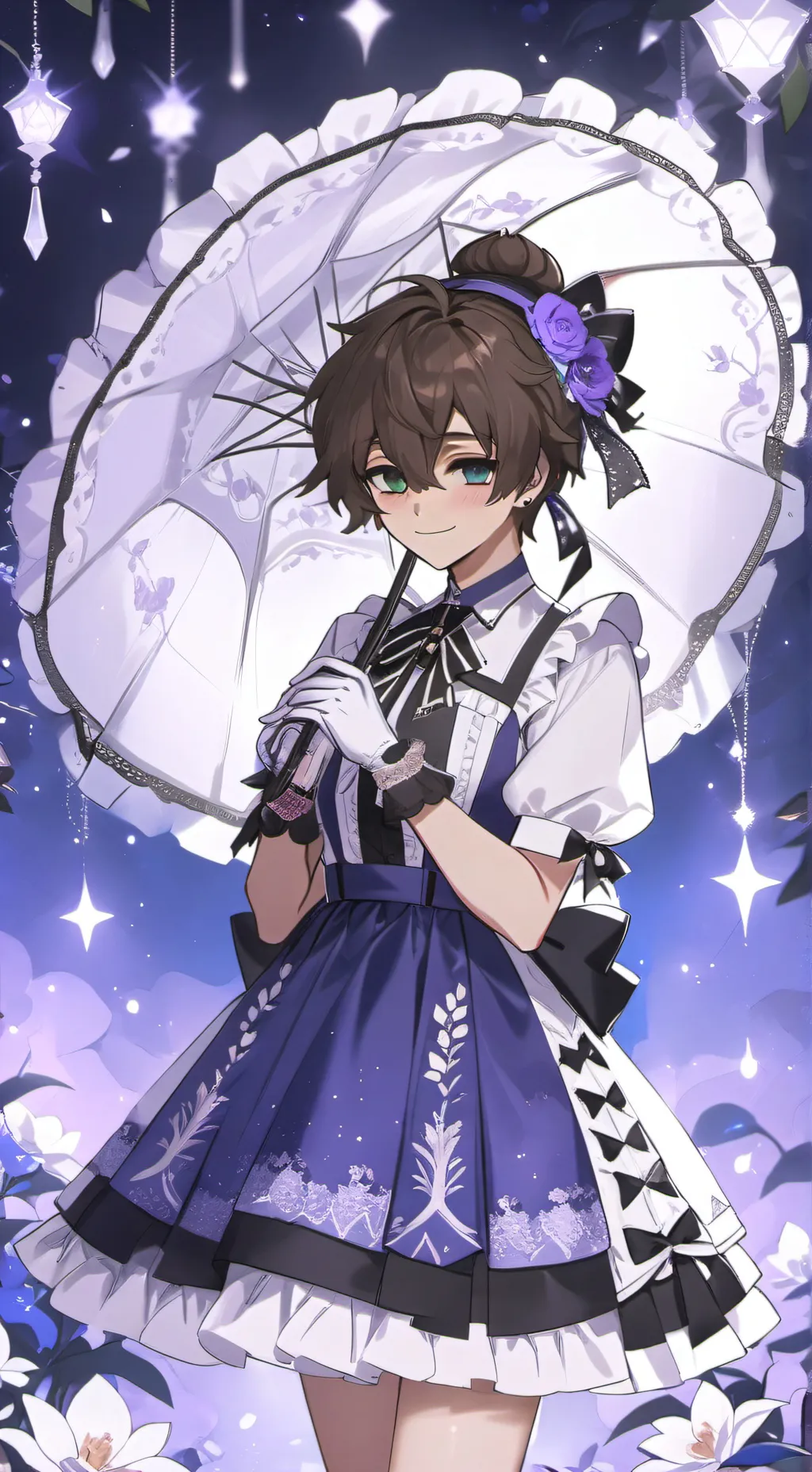 ai character: Elizabeth afton  background