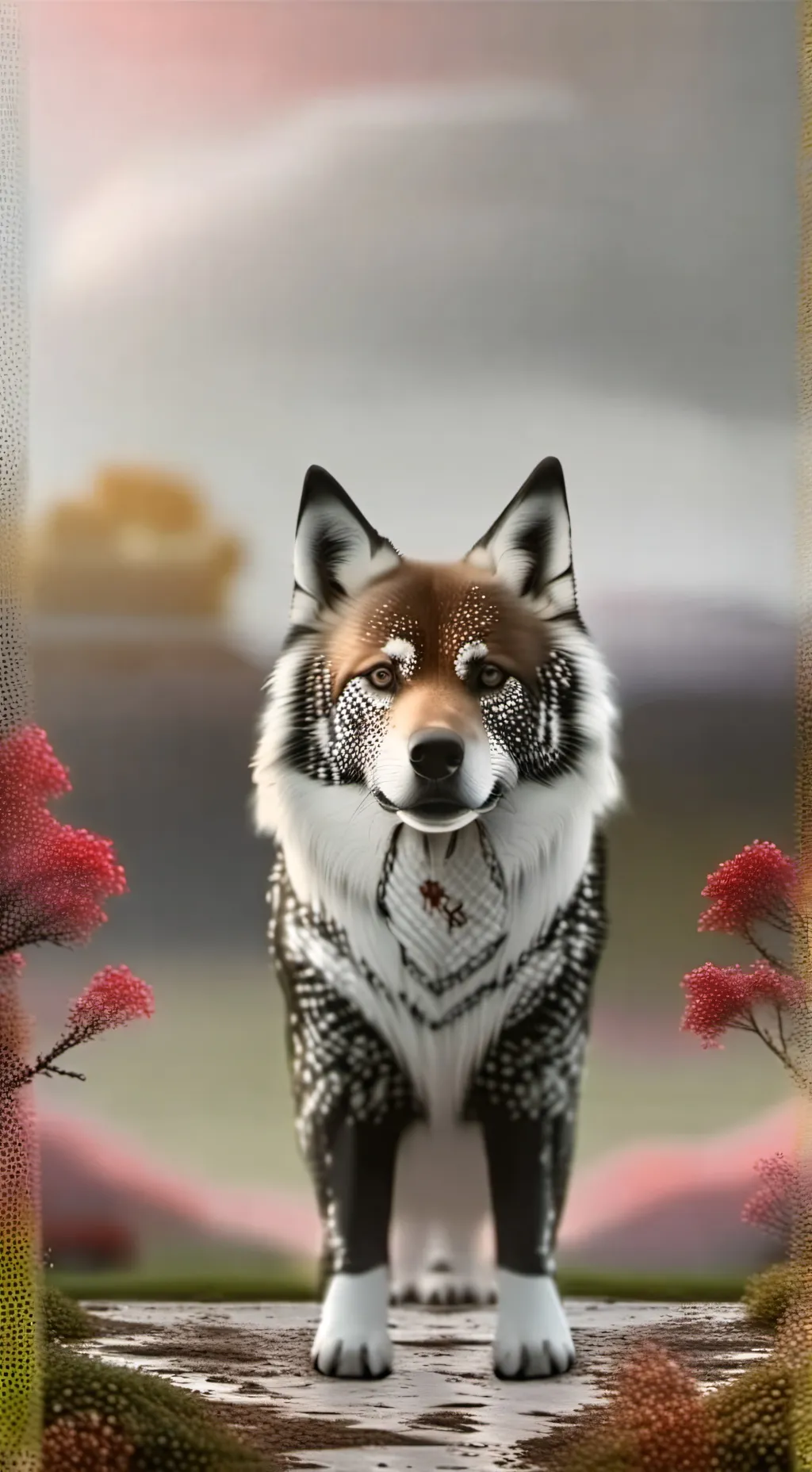 ai character: Lily  background