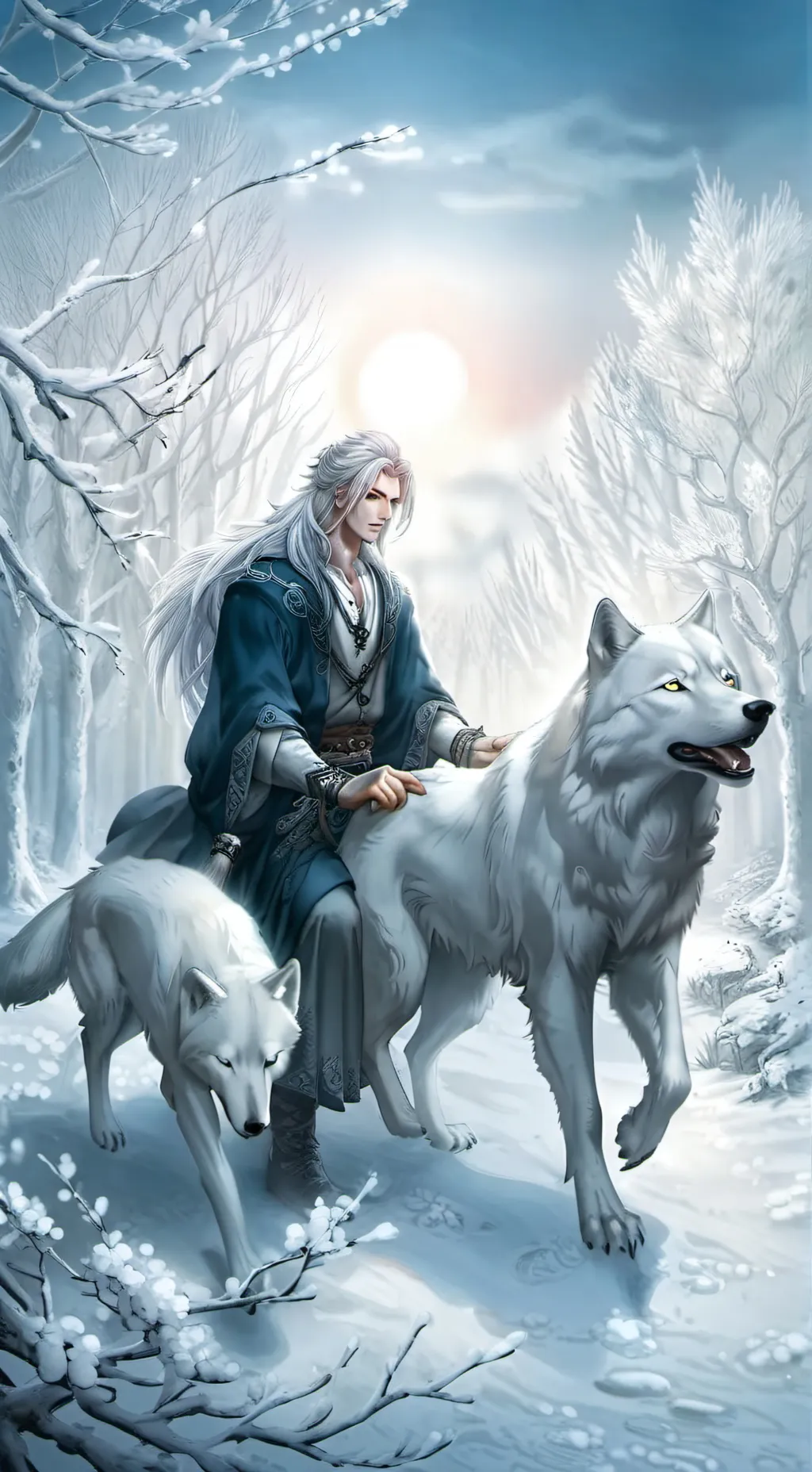 ai character: Gerald ￼ background