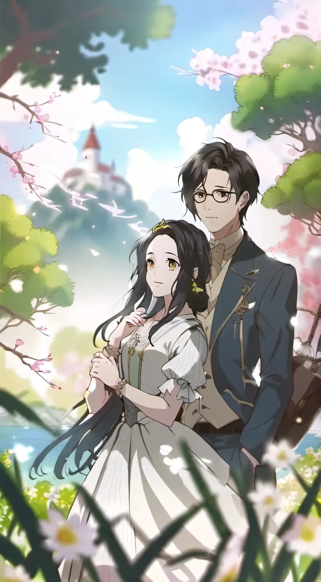 ai character: luis y maria background