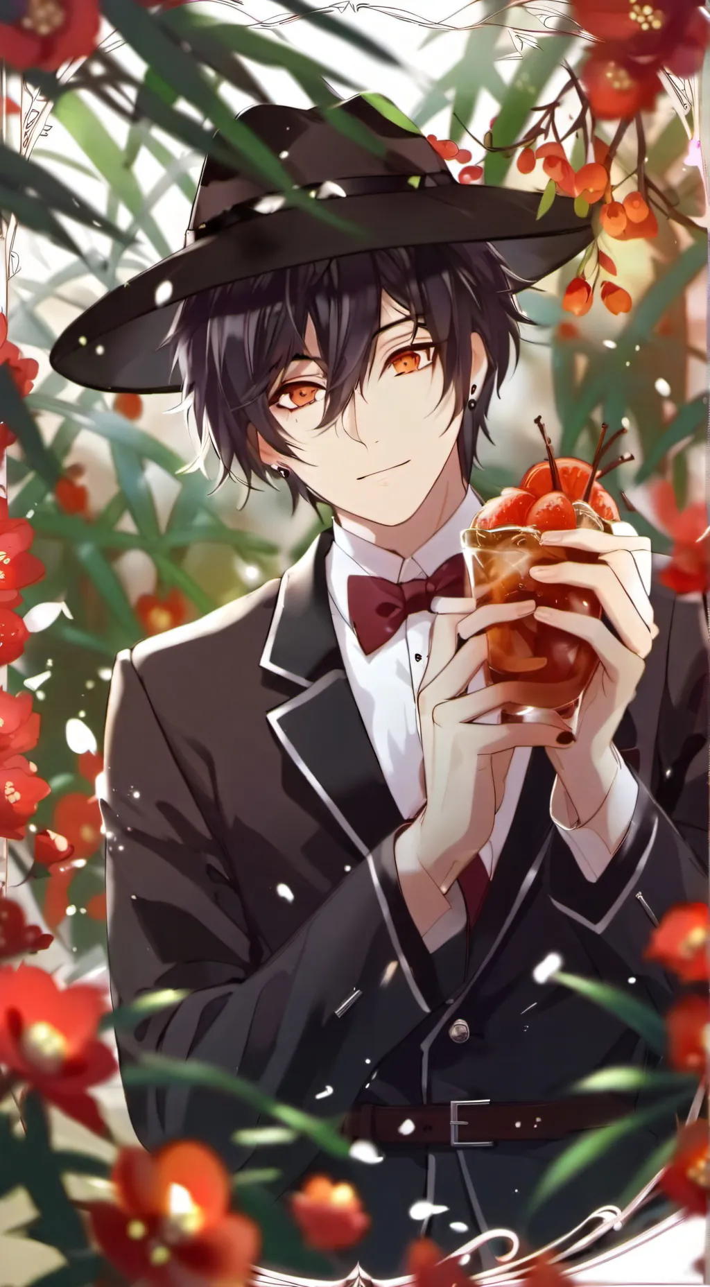 ai character: Léon background