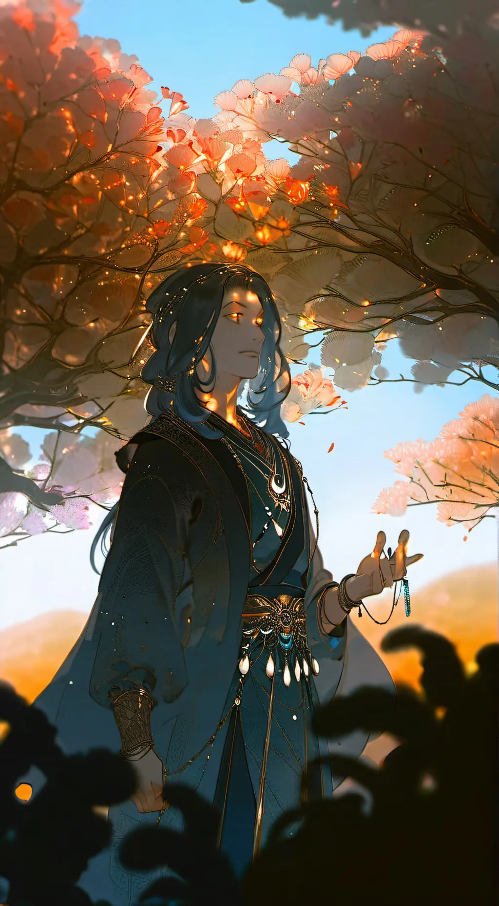 ai character: Leon background