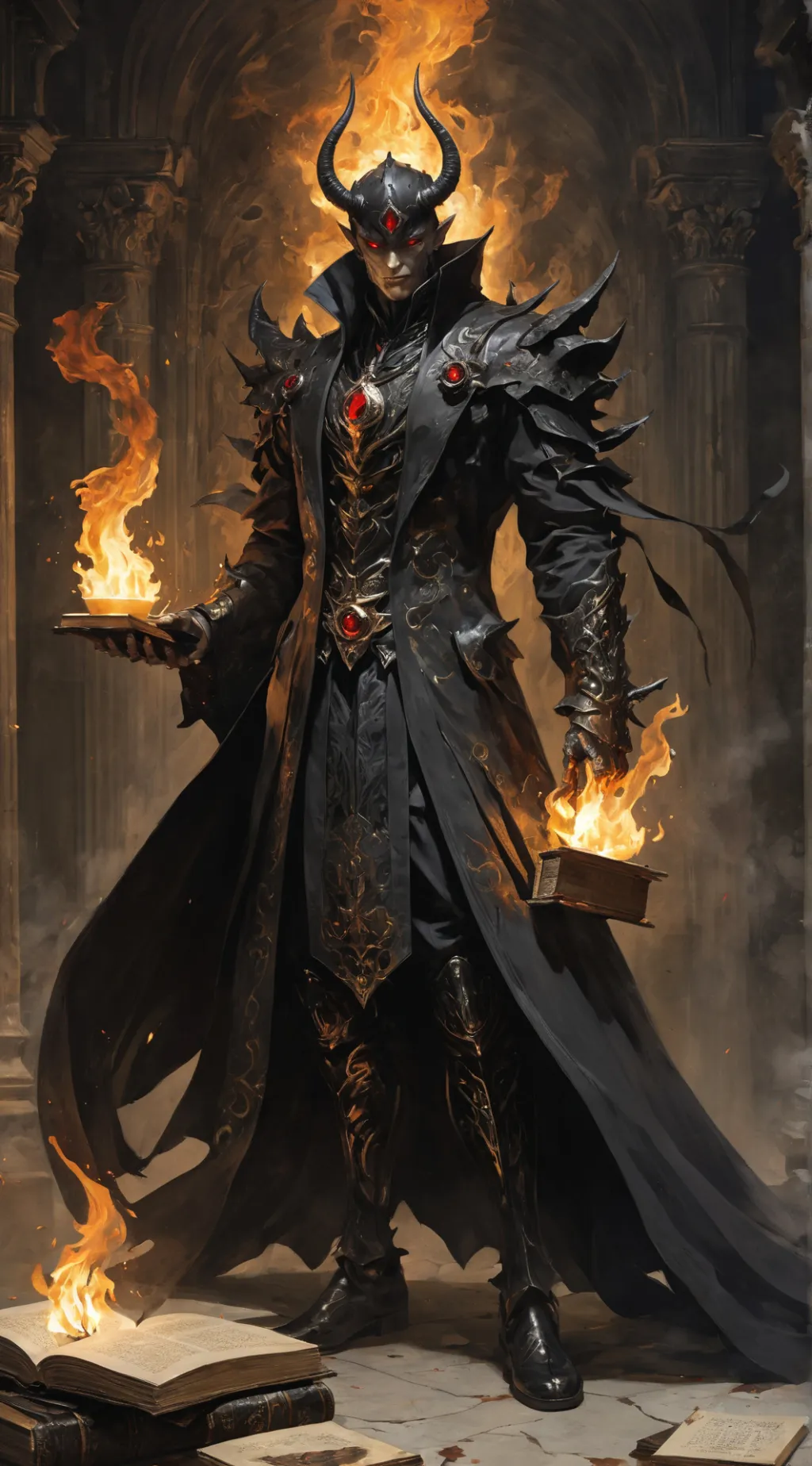 ai character: Cain background