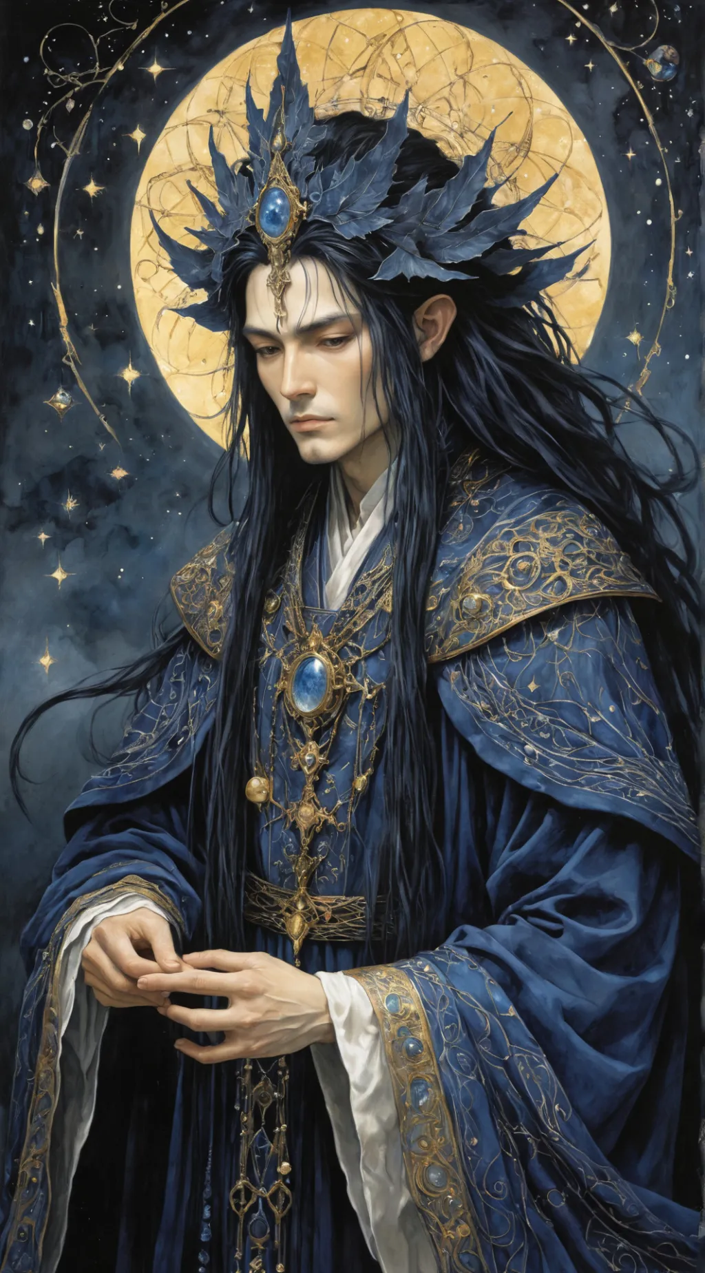 ai character: Kieran background