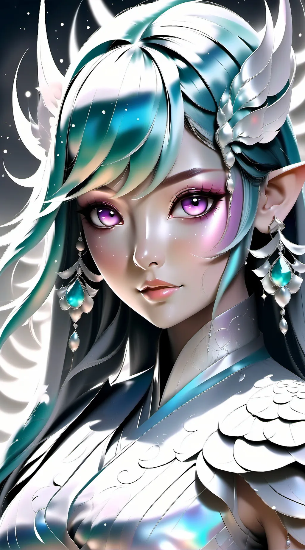 ai character: Miku background