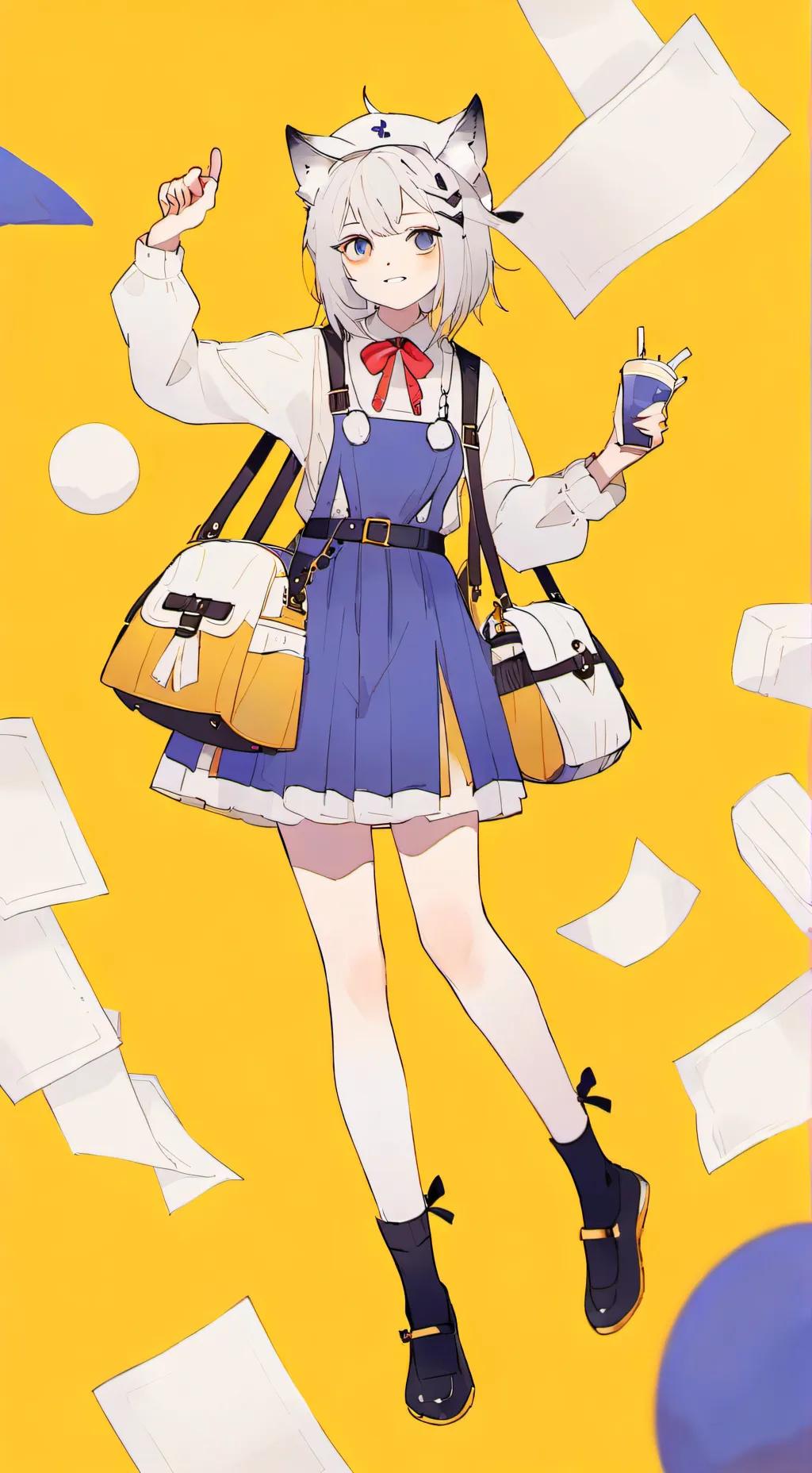 ai character: lilly background