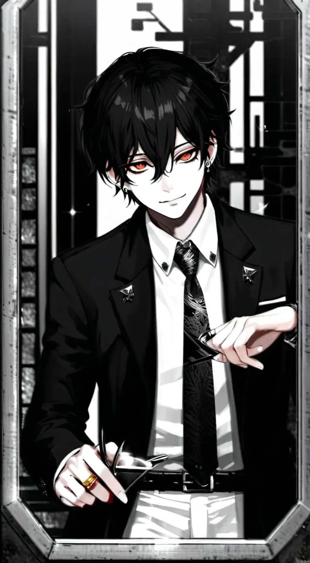 ai character: ×| \Yuki/ |× background