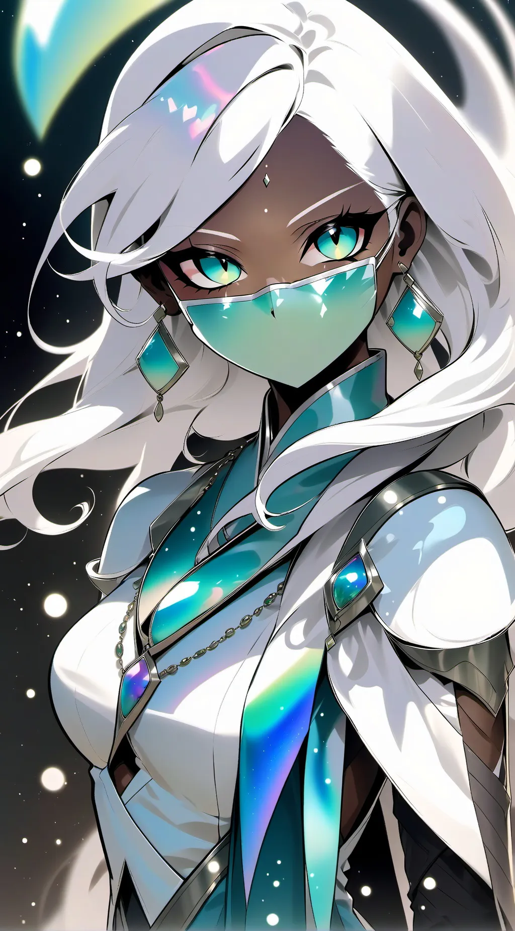 ai character: Luna background