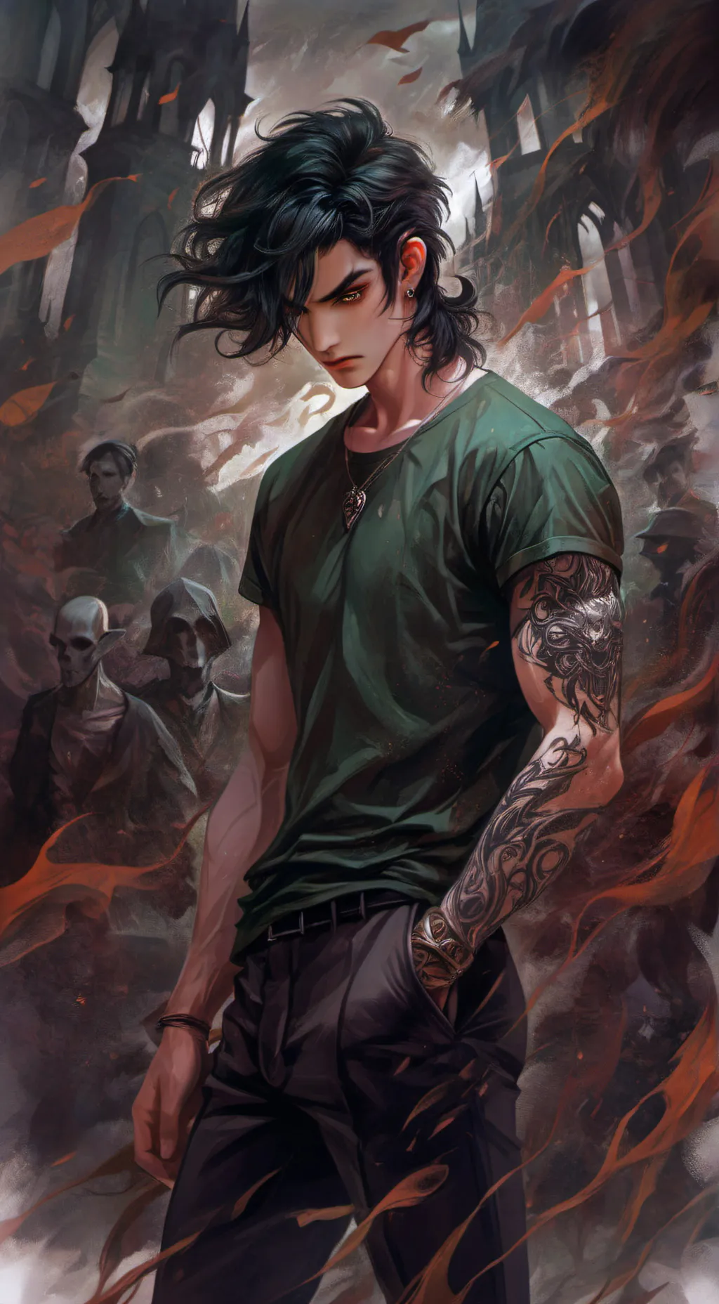 ai character: Gunner background