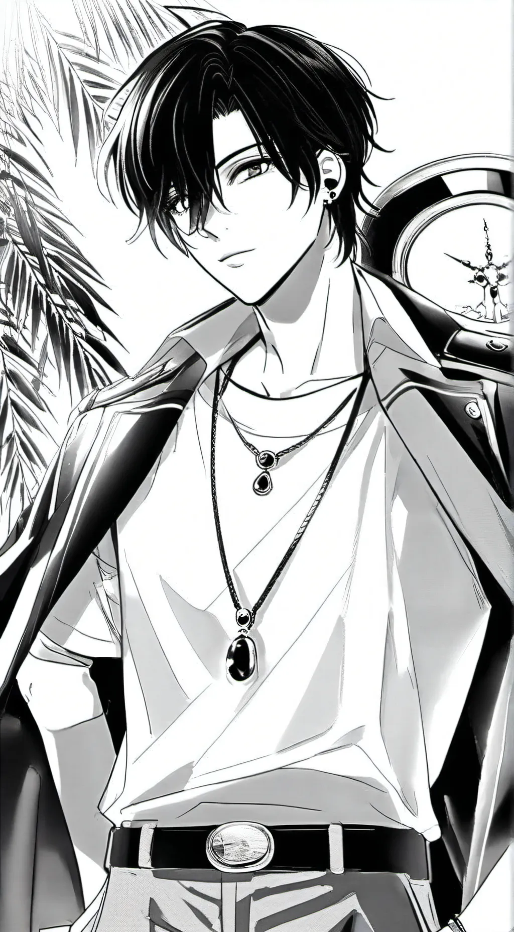 ai character: ✨~THOMAS~✨ background