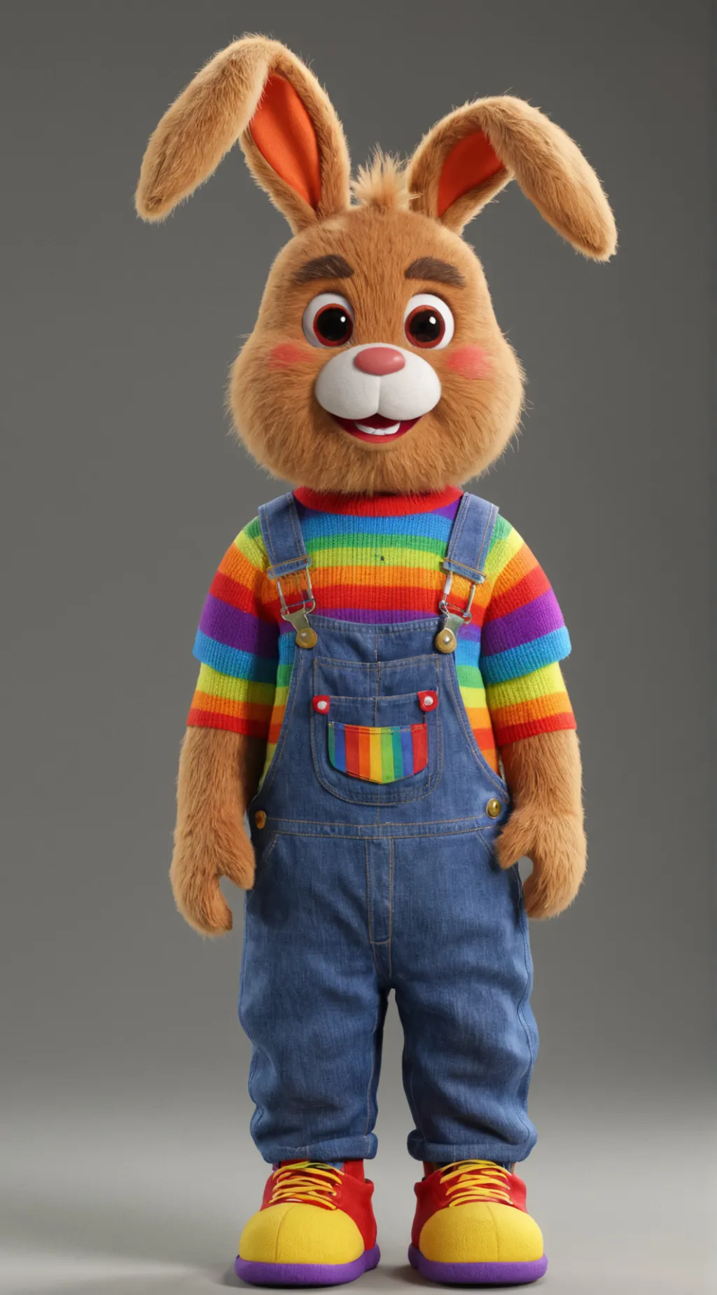 ai character: BUCKY  background