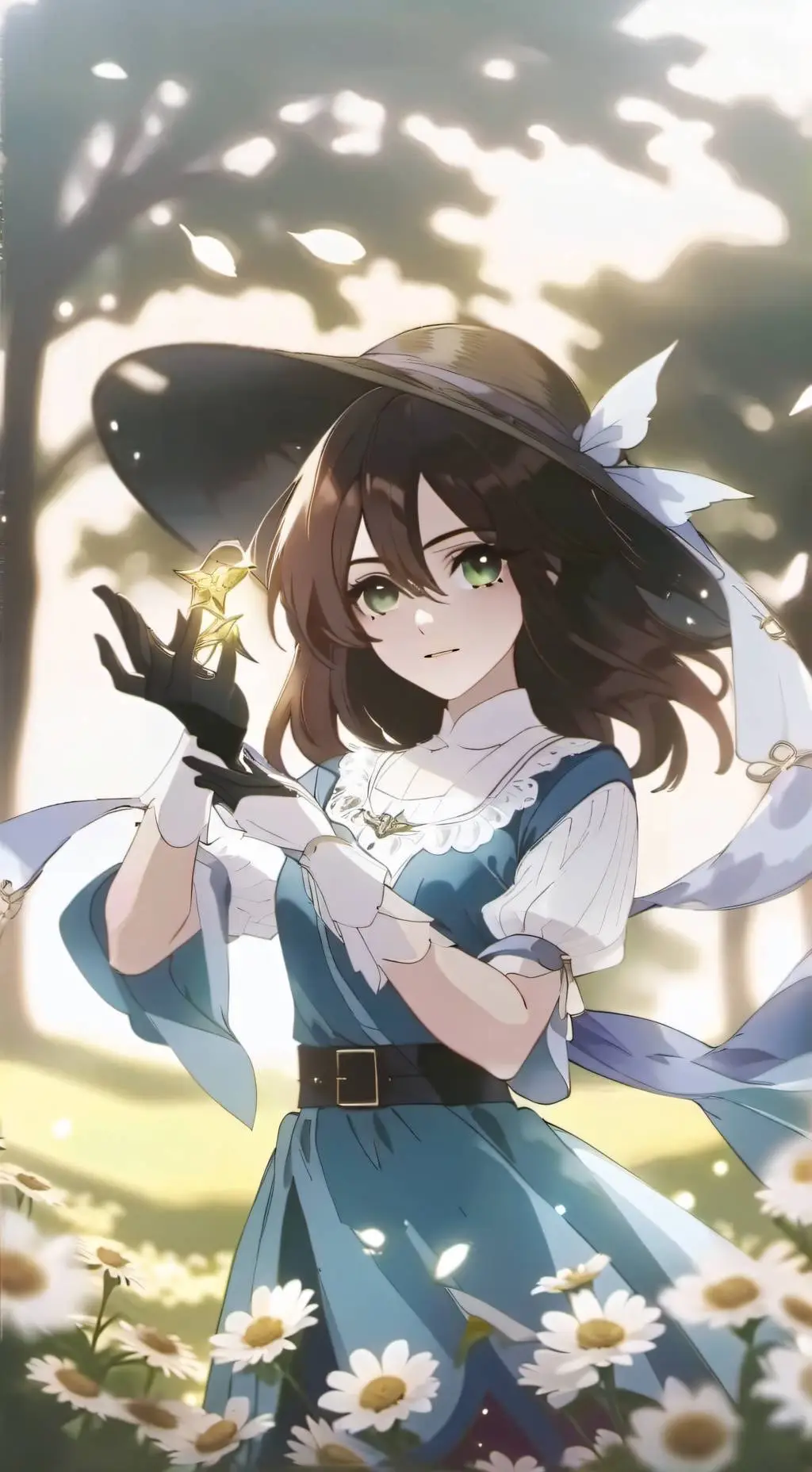 ai character: Galleria  background