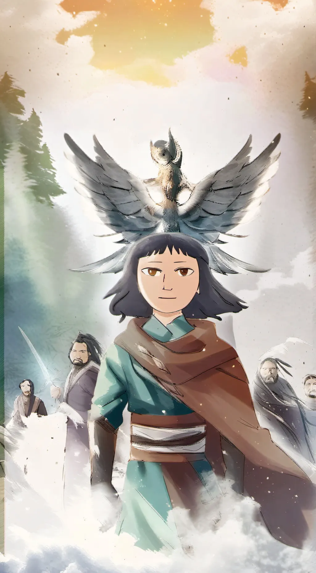 ai character: <random dw talkie> background