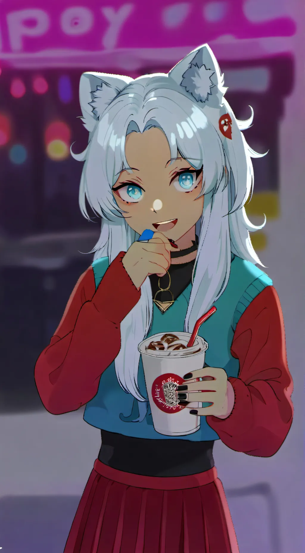 ai character: Natalie background