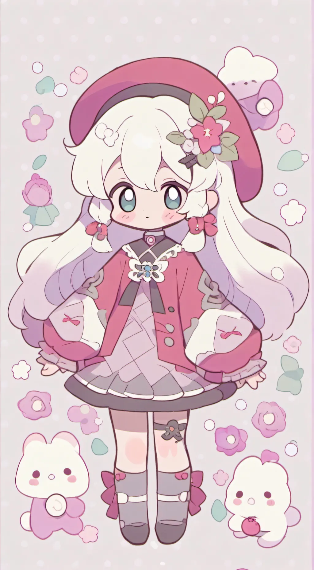 ai character: Dandys World background