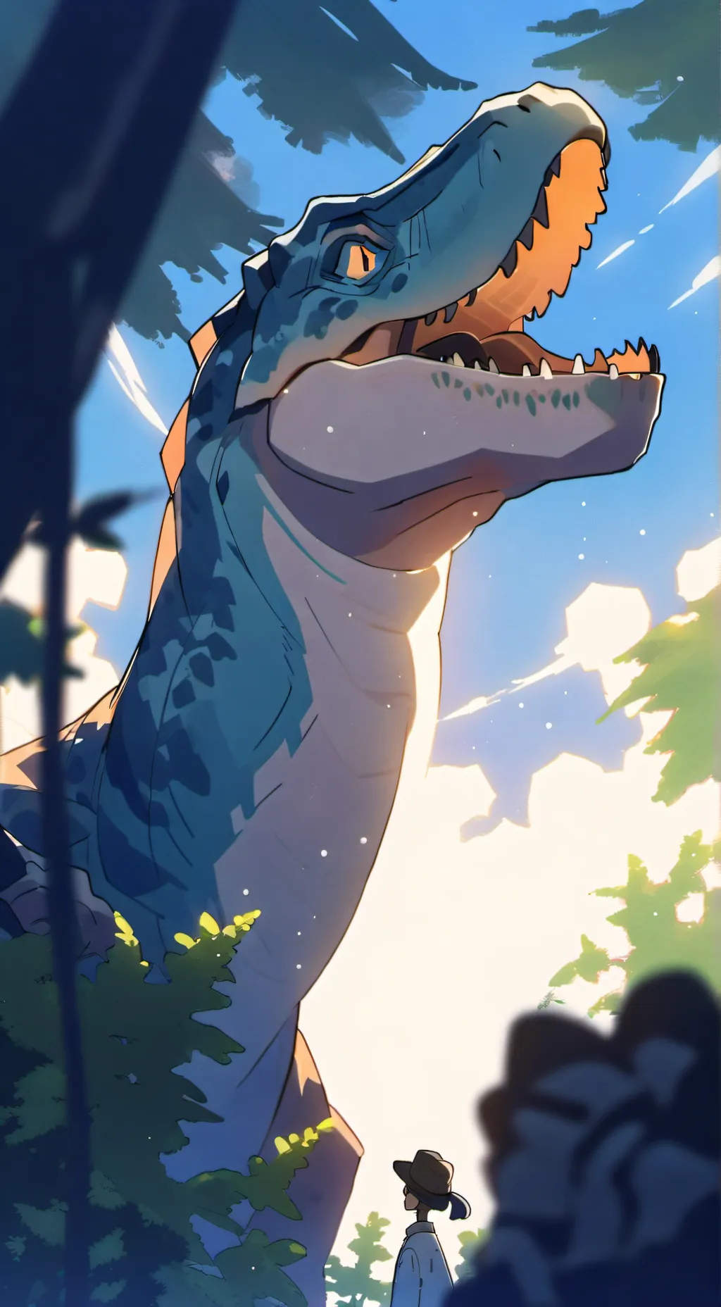 ai character: Velociraptor TF background