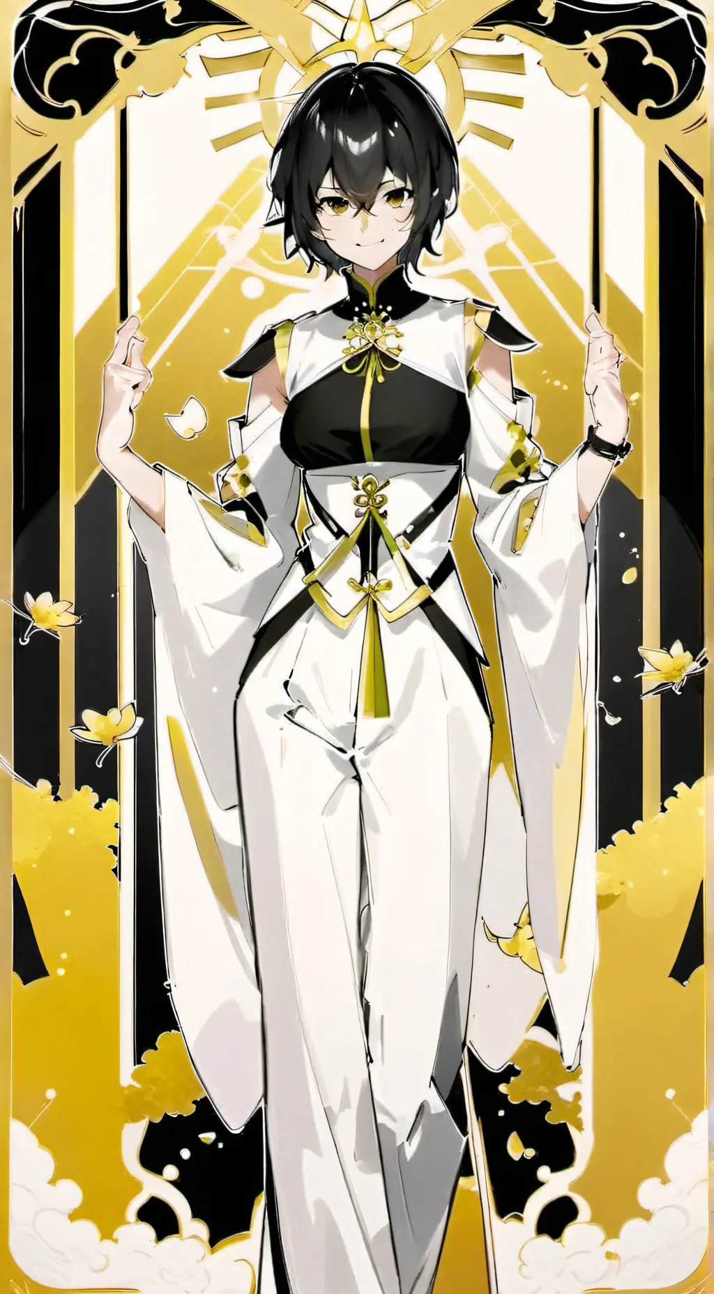 ai character: Erika  background