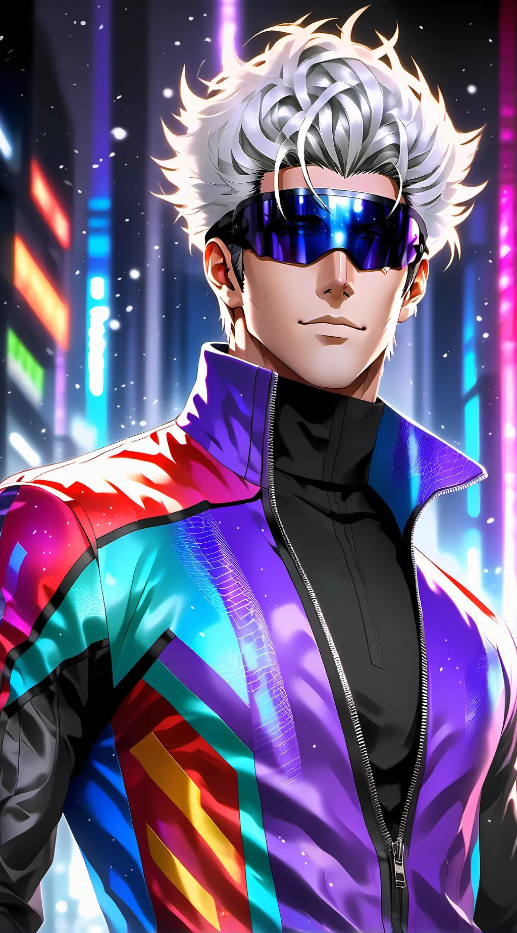 ai character: Satoru Gojo background