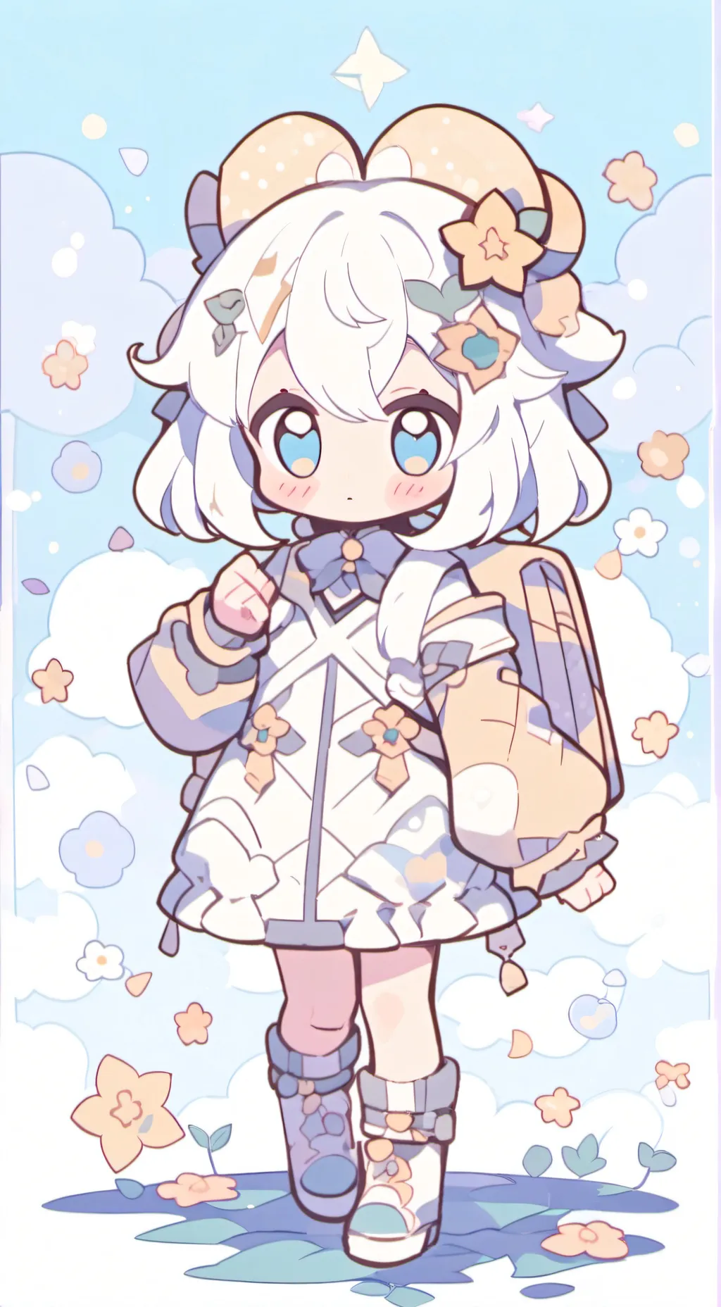 ai character: tu hermanita background