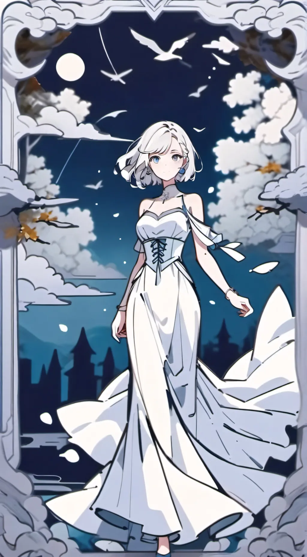 ai character: эш background